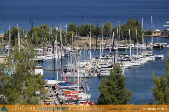 A crisp clear morning in Porto Carras Marina - 2016 ORC European Championship © Nikos Pantis